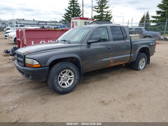 30081401 :رقم المزاد ، 1D7HG38NX4S629443 vin ، 2004 Dodge Dakota Quad Sport مزاد بيع