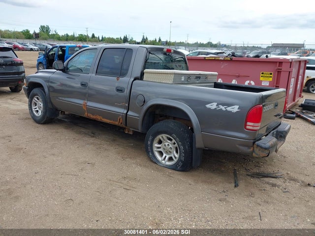 30081401 :رقم المزاد ، 1D7HG38NX4S629443 vin ، 2004 Dodge Dakota Quad Sport مزاد بيع