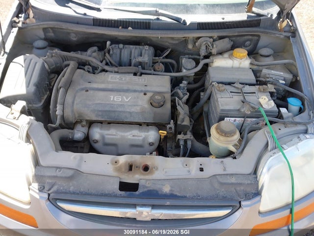 Продажа на аукционе авто 2006 Chevrolet Aveo Ls, vin: KL1TD69686B636133, номер лота: 30091184