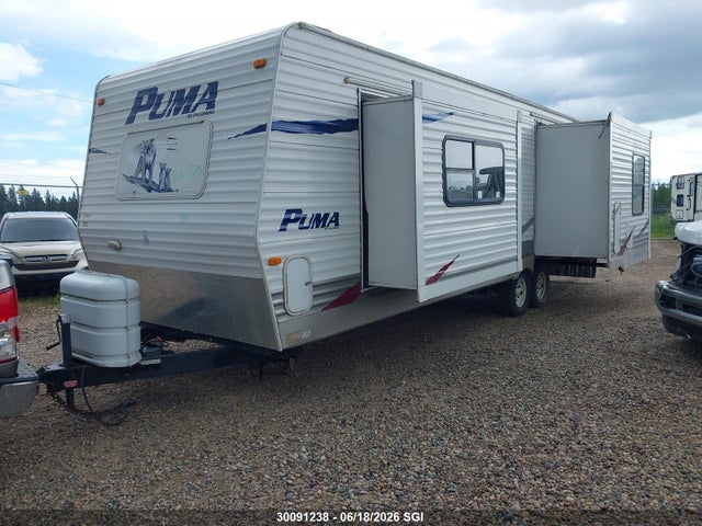 30091238 :رقم المزاد ، 4X4TPUE238P016135 vin ، 2008 Palomino Puma مزاد بيع