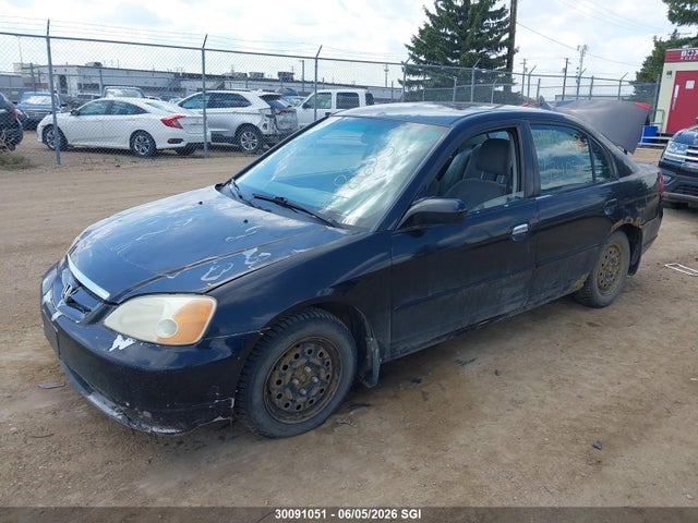 Aukcja sprzedaży 2002 Honda Civic Lx, vin: 2HGES16812H948653, numer aukcji: 30091051