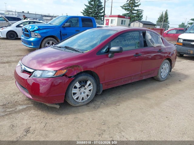 Aukcja sprzedaży 2007 Honda Civic Sdn, vin: 2HGFA16387H021393, numer aukcji: 30088518