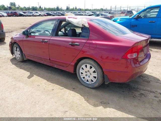 Aukcja sprzedaży 2007 Honda Civic Sdn, vin: 2HGFA16387H021393, numer aukcji: 30088518