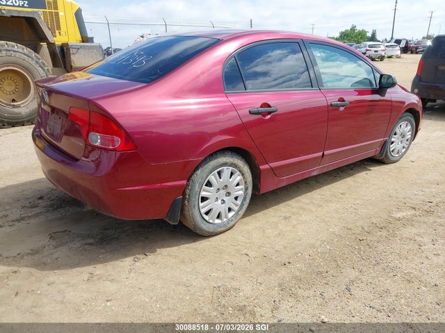 Aukcja sprzedaży 2007 Honda Civic Sdn, vin: 2HGFA16387H021393, numer aukcji: 30088518