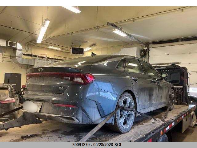 2021 Kia K5 Ex მანქანა იყიდება აუქციონზე, vin: 5XXG34J23MG035665, აუქციონის ნომერი: 30091279