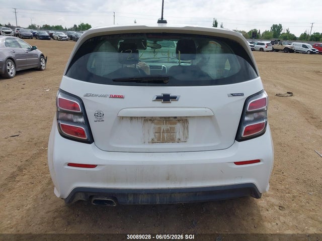 Продаж на аукціоні авто 2018 Chevrolet Sonic Premier, vin: 1G1JF6SB1J4122244, номер лоту: 30089028