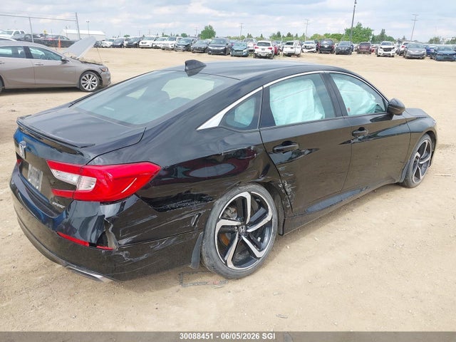 30088451 :رقم المزاد ، 1HGCV1E32JA809164 vin ، 2018 Honda Accord Sport مزاد بيع