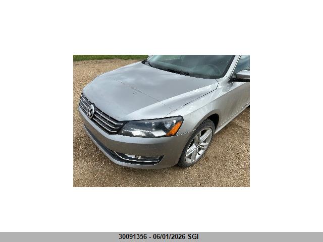 2013 Volkswagen Passat Se მანქანა იყიდება აუქციონზე, vin: 1VWBN7A32DC078406, აუქციონის ნომერი: 30091356