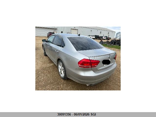 2013 Volkswagen Passat Se მანქანა იყიდება აუქციონზე, vin: 1VWBN7A32DC078406, აუქციონის ნომერი: 30091356