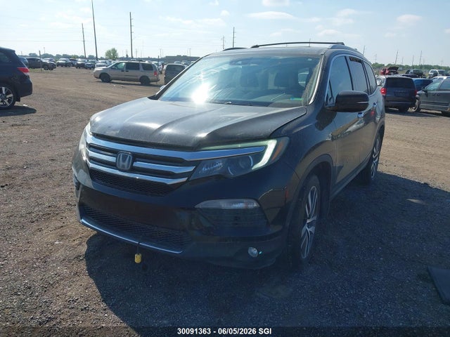 2016 Honda Pilot Touring მანქანა იყიდება აუქციონზე, vin: 5FNYF6H97GB501051, აუქციონის ნომერი: 30091363