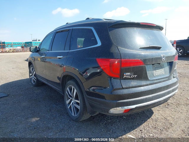 2016 Honda Pilot Touring მანქანა იყიდება აუქციონზე, vin: 5FNYF6H97GB501051, აუქციონის ნომერი: 30091363