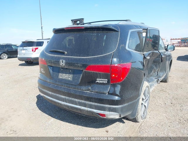 2016 Honda Pilot Touring მანქანა იყიდება აუქციონზე, vin: 5FNYF6H97GB501051, აუქციონის ნომერი: 30091363