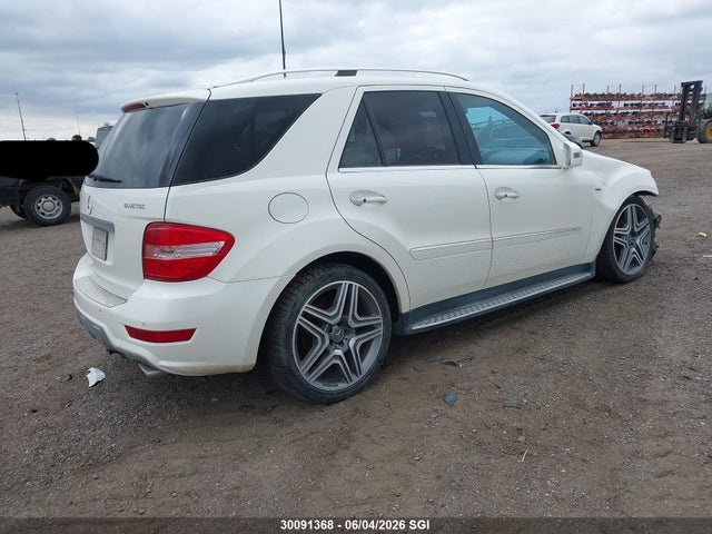 30091368 :رقم المزاد ، 4JGBB2FB4BA682011 vin ، 2011 Mercedes-benz Ml 350 Bluetec مزاد بيع