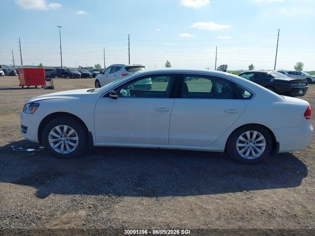 2014 Volkswagen Passat S მანქანა იყიდება აუქციონზე, vin: 1VWAS7A32EC076189, აუქციონის ნომერი: 30091396