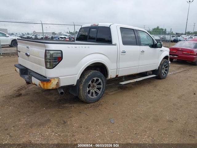 2011 Ford F150 Supercrew მანქანა იყიდება აუქციონზე, vin: 1FTFW1E63BFA64223, აუქციონის ნომერი: 30090654