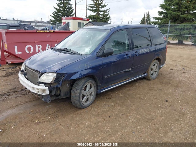 2003 Mazda Mpv Wagon მანქანა იყიდება აუქციონზე, vin: JM3LW28J330360752, აუქციონის ნომერი: 30090442