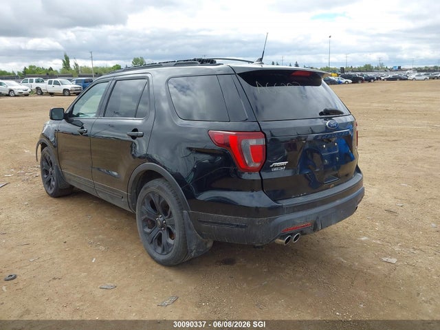 2019 Ford Explorer Sport მანქანა იყიდება აუქციონზე, vin: 1FM5K8GT6KGA66203, აუქციონის ნომერი: 30090337