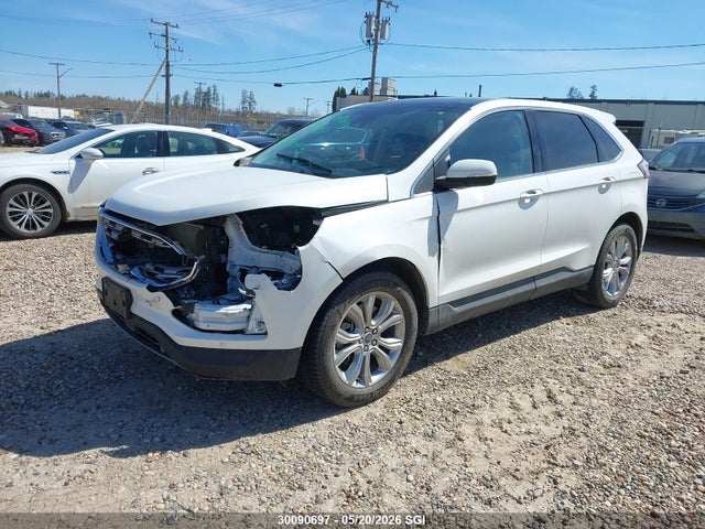 2022 Ford Edge Titanium მანქანა იყიდება აუქციონზე, vin: 2FMPK4K94NBA79931, აუქციონის ნომერი: 30090697