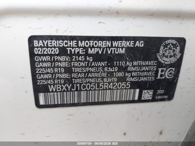 WBXYJ1C05L5R42055 BMW X2 Xdrive28i