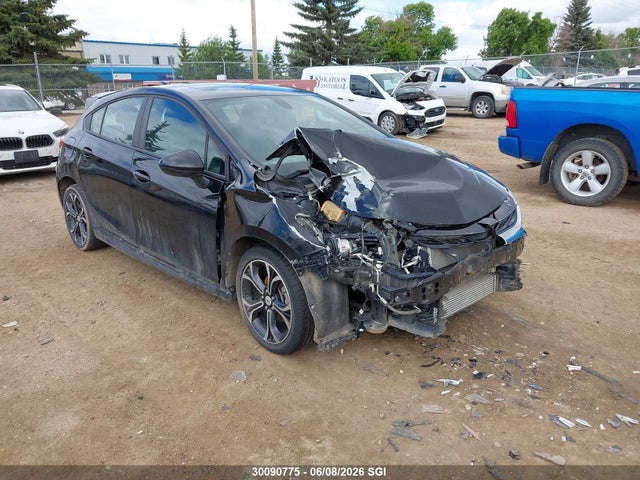 2019 Chevrolet Cruze Lt მანქანა იყიდება აუქციონზე, vin: 3G1BE6SM7KS617400, აუქციონის ნომერი: 30090775
