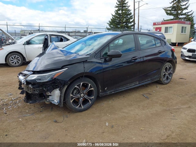 2019 Chevrolet Cruze Lt მანქანა იყიდება აუქციონზე, vin: 3G1BE6SM7KS617400, აუქციონის ნომერი: 30090775