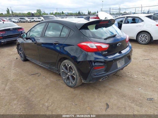 2019 Chevrolet Cruze Lt მანქანა იყიდება აუქციონზე, vin: 3G1BE6SM7KS617400, აუქციონის ნომერი: 30090775