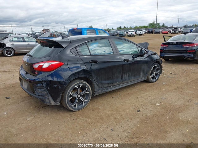 2019 Chevrolet Cruze Lt მანქანა იყიდება აუქციონზე, vin: 3G1BE6SM7KS617400, აუქციონის ნომერი: 30090775