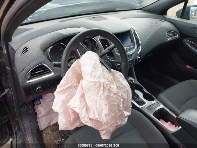 2019 Chevrolet Cruze Lt მანქანა იყიდება აუქციონზე, vin: 3G1BE6SM7KS617400, აუქციონის ნომერი: 30090775