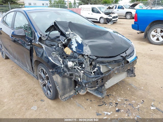 2019 Chevrolet Cruze Lt მანქანა იყიდება აუქციონზე, vin: 3G1BE6SM7KS617400, აუქციონის ნომერი: 30090775