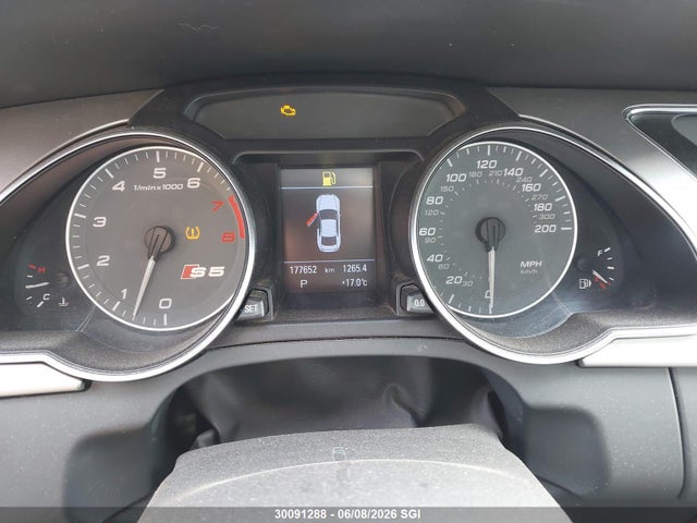 30091288 :رقم المزاد ، WAURV78T28A040650 vin ، 2008 Audi S5 Quattro مزاد بيع