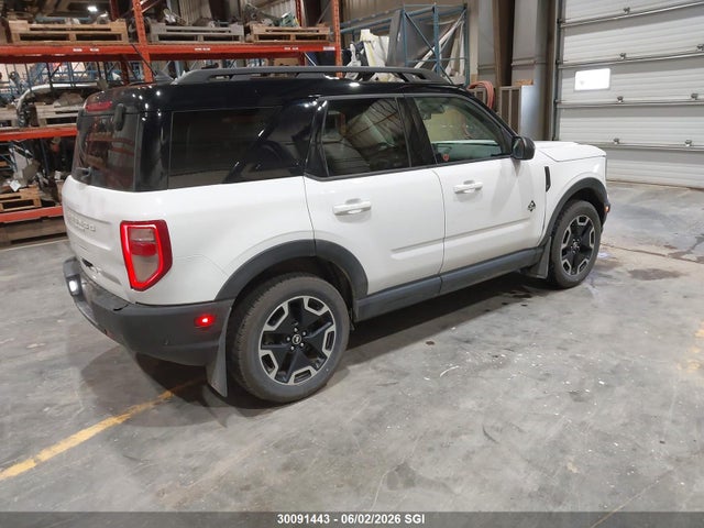 Aukcja sprzedaży 2022 Ford Bronco Sport Outer Banks, vin: 3FMCR9C68NRE14122, numer aukcji: 30091443