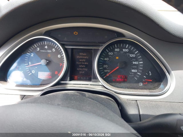 Продажа на аукционе авто 2007 Audi Q7 3.6 Quattro Premium, vin: WA1BY74L87D093247, номер лота: 30091516