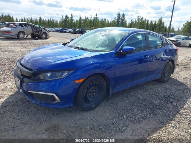 2019 Honda Civic Lx მანქანა იყიდება აუქციონზე, vin: 2HGFC2F59KH043266, აუქციონის ნომერი: 30090732