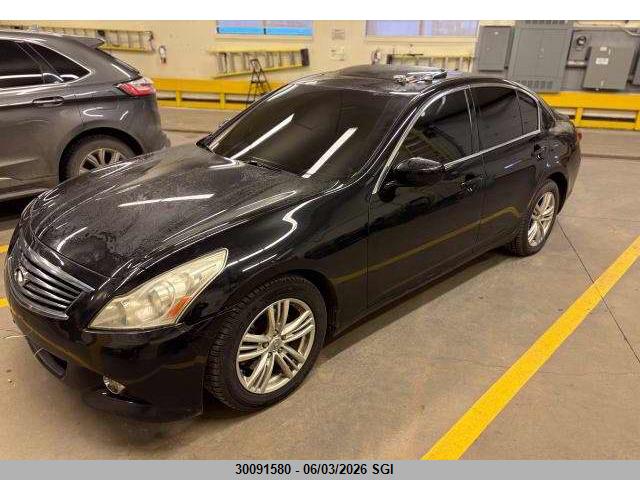 2011 Infiniti G37 მანქანა იყიდება აუქციონზე, vin: JN1CV6AR8BM408131, აუქციონის ნომერი: 30091580