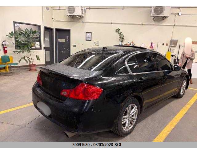 2011 Infiniti G37 მანქანა იყიდება აუქციონზე, vin: JN1CV6AR8BM408131, აუქციონის ნომერი: 30091580