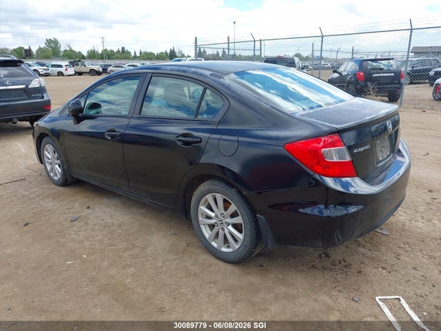 2012 Honda Civic Lx მანქანა იყიდება აუქციონზე, vin: 2HGFB2F50CH034525, აუქციონის ნომერი: 30089779