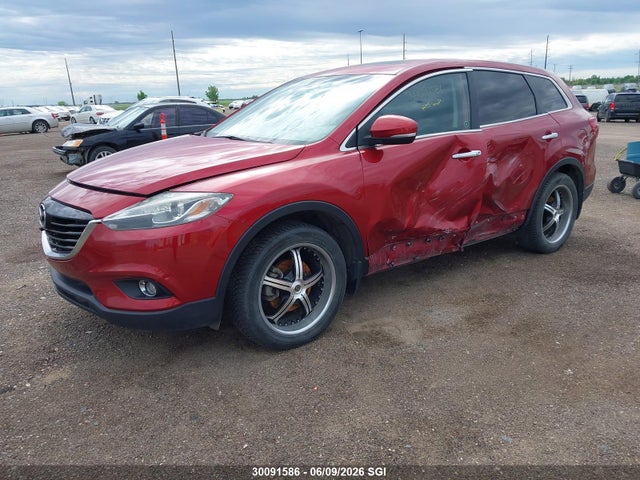 2015 Mazda Cx-9 Grand Touring მანქანა იყიდება აუქციონზე, vin: JM3TB3DA7F0452457, აუქციონის ნომერი: 30091586