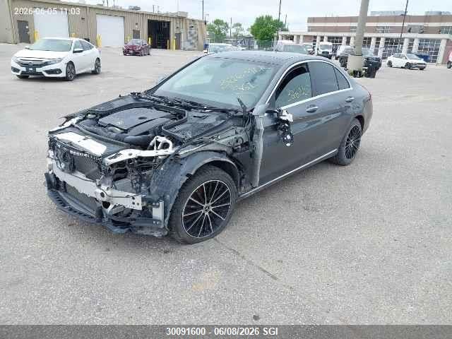 30091600 :رقم المزاد ، 55SWF8EB6KU301473 vin ، 2019 Mercedes-benz C 300 4mati مزاد بيع