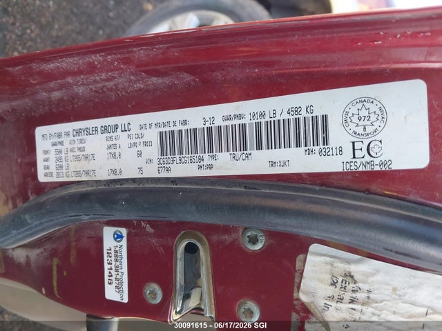 Aukcja sprzedaży 2012 Dodge Ram 3500 Longhorn, vin: 3C63D3FL9CG165184, numer aukcji: 30091615