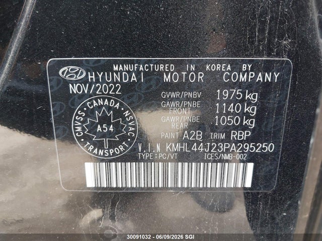 Hyundai Sonata Sel Plus 2023 KMHL44J23PA295250 Image 9