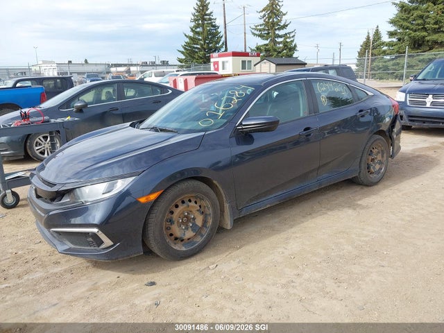 30091486 :رقم المزاد ، 2HGFC2F76KH016284 vin ، 2019 Honda Civic Ex مزاد بيع