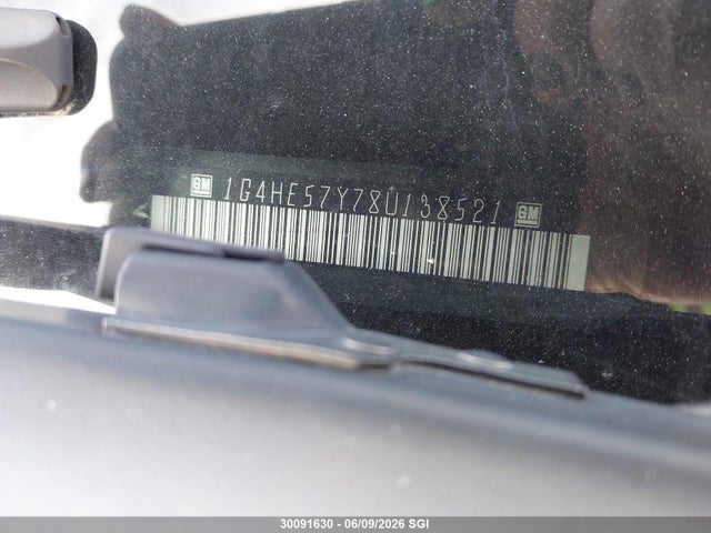 30091630 :رقم المزاد ، 1G4HE57Y78U138521 vin ، 2008 Buick Lucerne Cxs مزاد بيع