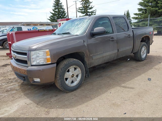2007 Chevrolet Silverado K1500 Crew Cab მანქანა იყიდება აუქციონზე, vin: 2GCEK13M371718984, აუქციონის ნომერი: 30091738