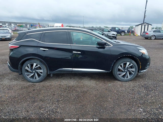 30091769 :رقم المزاد ، 5N1AZ2MH8FN285432 vin ، 2015 Nissan Murano S/sl/sv/platinum مزاد بيع