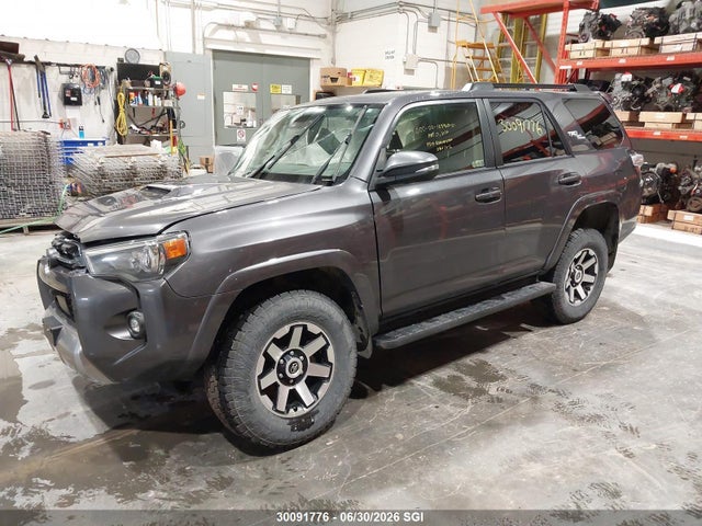 2022 Toyota 4runner მანქანა იყიდება აუქციონზე, vin: JTERU5JR3N6009720, აუქციონის ნომერი: 30091776