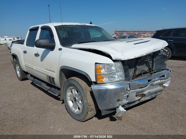 30091790 :رقم المزاد ، 3GCPKSE73DG136389 vin ، 2013 Chevrolet Silverado K1500 Lt مزاد بيع