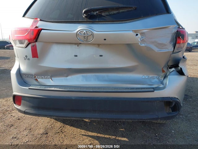 5TDBZRFH6JS827709 Toyota Highlander Le/le Plus