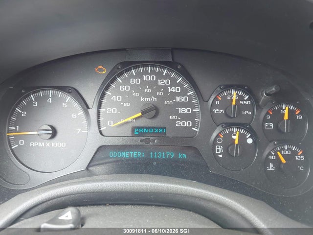 Aukcja sprzedaży 2003 Chevrolet Trailblazer, vin: 1GNDT13S732240352, numer aukcji: 30091811