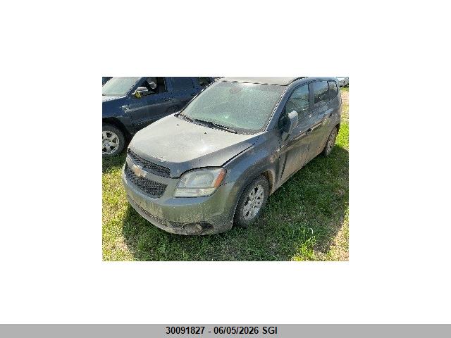 2012 Chevrolet Orlando Lt მანქანა იყიდება აუქციონზე, vin: KL77P2EM6CK516581, აუქციონის ნომერი: 30091827
