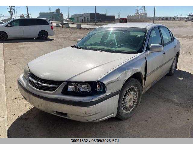 2002 Chevrolet Impala მანქანა იყიდება აუქციონზე, vin: 2G1WF55E129112298, აუქციონის ნომერი: 30091852